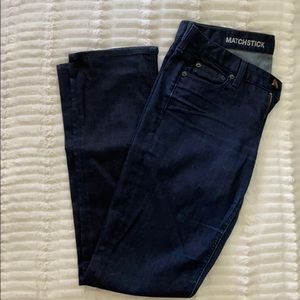 J Crew Matchstick jeans
